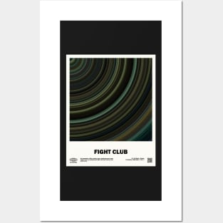 minimal_Fight Club Abstract Circular Art Movie Posters and Art